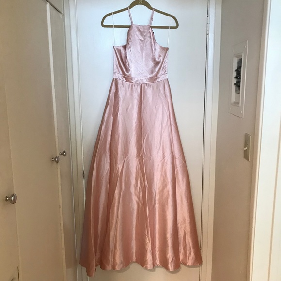 Fashion Nova Dresses & Skirts - Fashion Nova Pink Fascinating Satin Dress